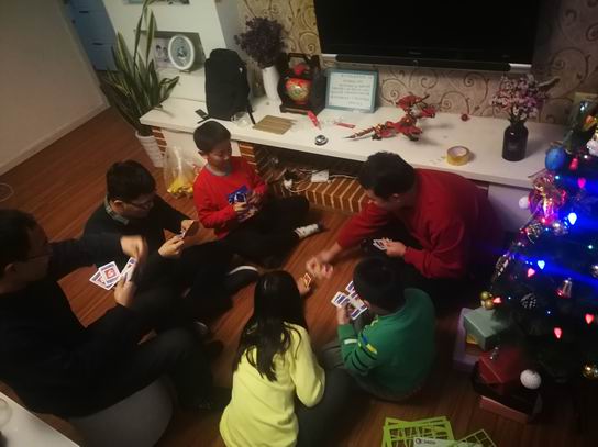 今天冬至，和20年的老朋友們一起過(guò)冬至，順便也過(guò)了圣誕節(jié)