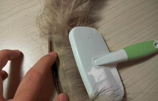 一千多羽絨服毛領掉毛，怎么回事？-725
