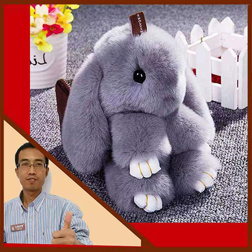 裝死兔掛件